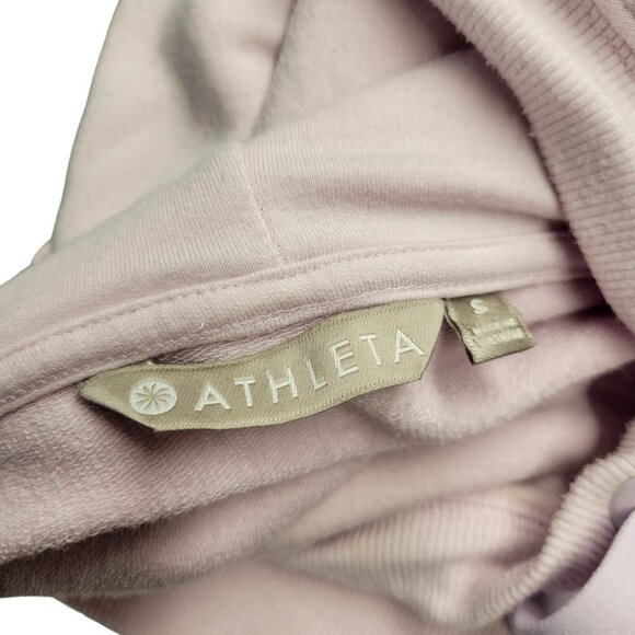 Athleta Sayulita Funnel Neck Tencel  Lilac Hoodie - Picture 9 of 9